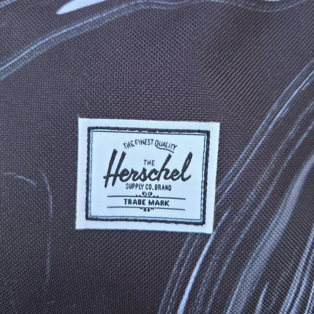 Herschel Supply Co Black and White Swirl Backpack